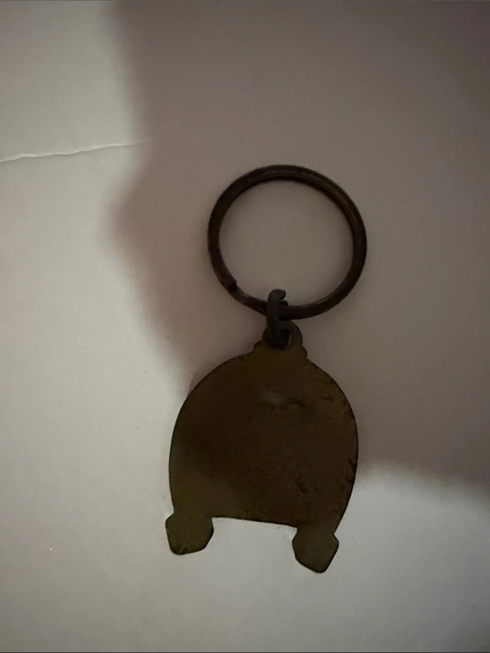 Wild Wild West Casino Las Vegas NV Horseshoe Metal Keychain Vintage Souvenir